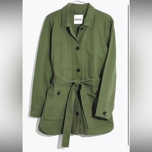 Madewell tie-waste military jacket
